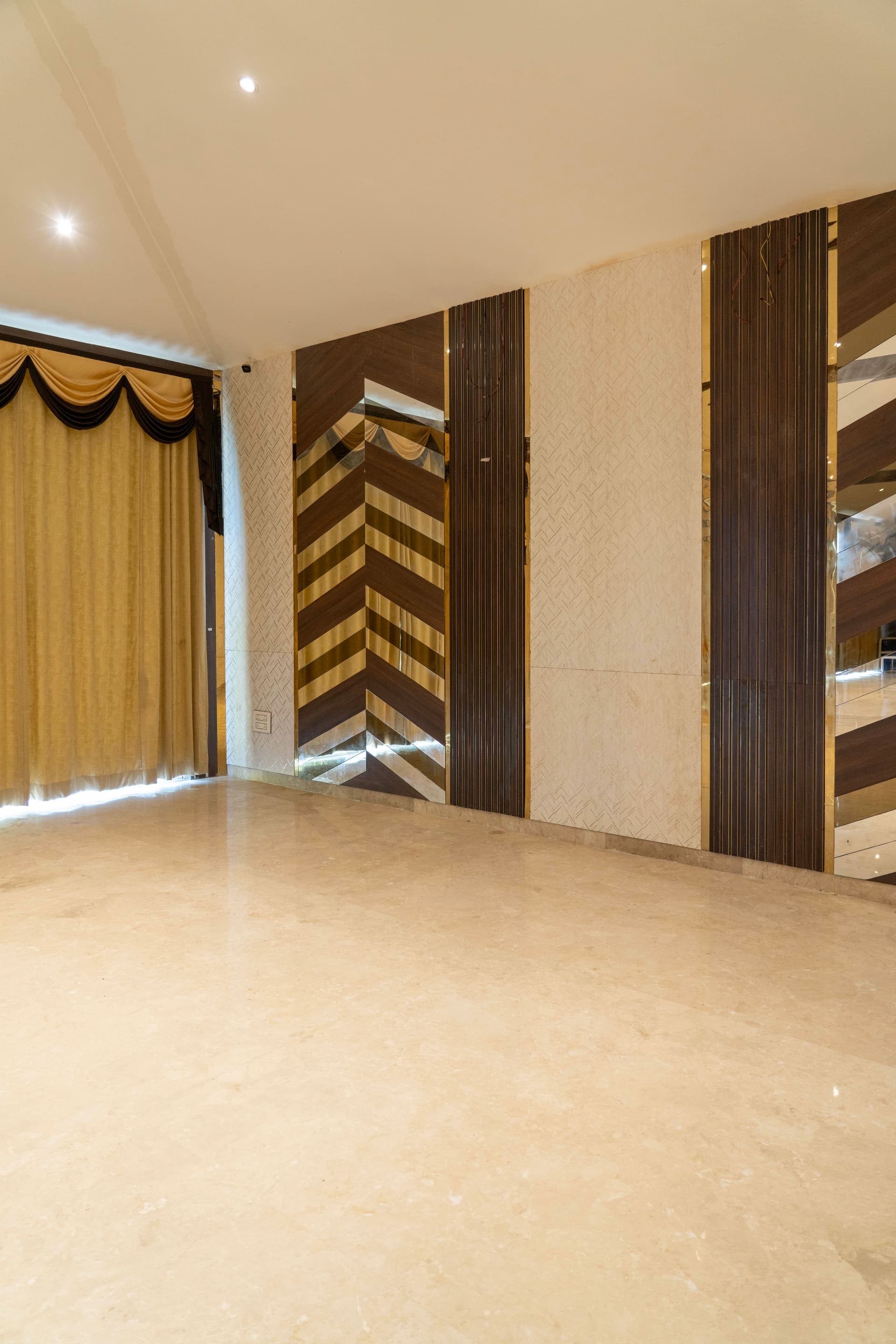 Samudhra Hall – banquet hall detail wall