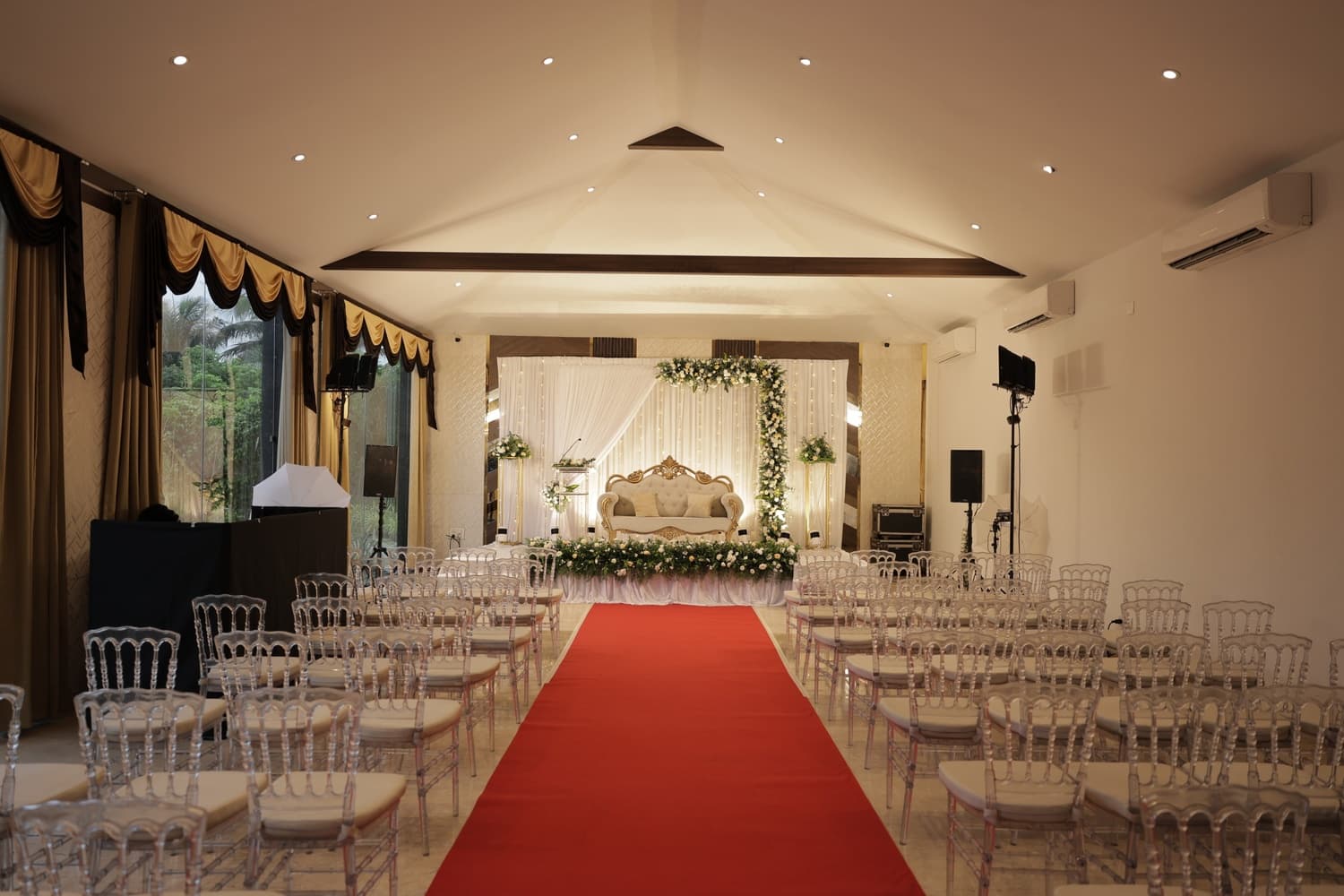Samudhra Hall – wedding ceremony setup