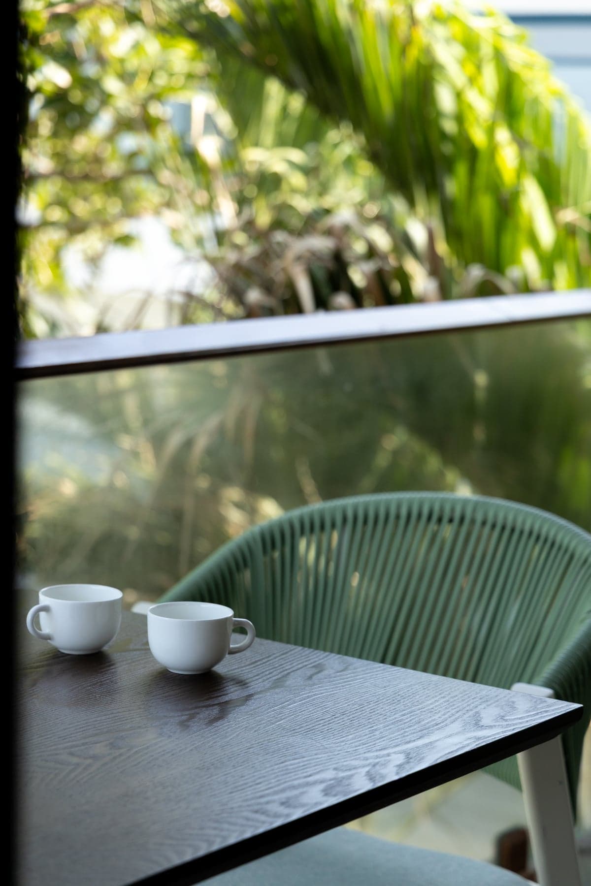 Shoreland Leisure Stays – Morning Tea on Balcony
